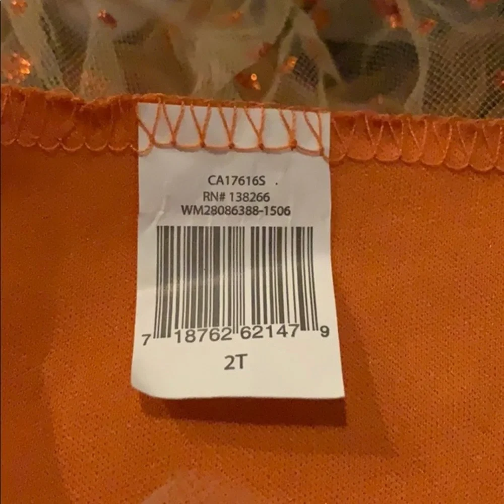 Halloween Dress size 2T Pre owned